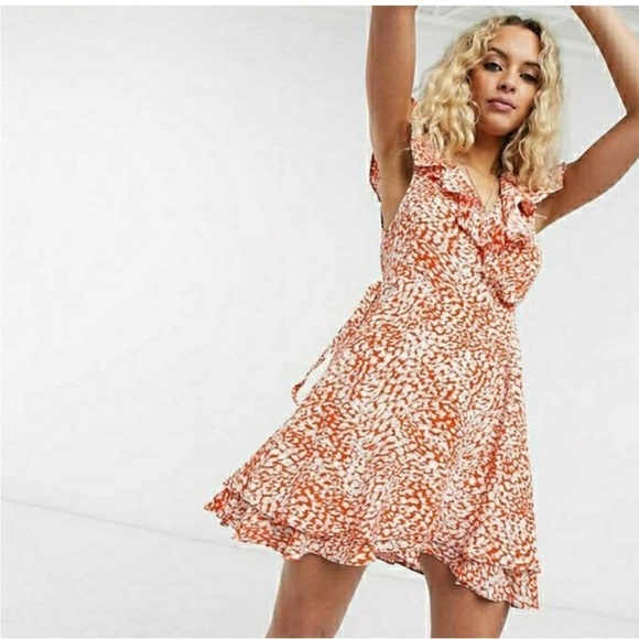 Free People French Quarter mini wrap dress - Picture 4 of 7